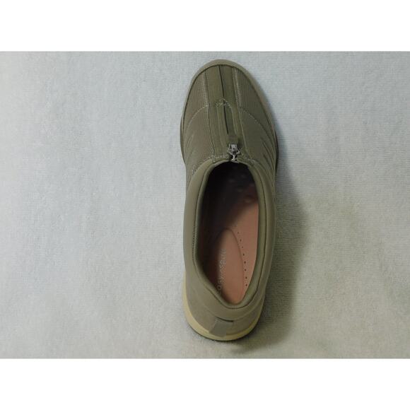 W647 Easy Spirit Taupe Bestrong Round Toe Casual Sneakers - 10 M - Picture 4 of 5